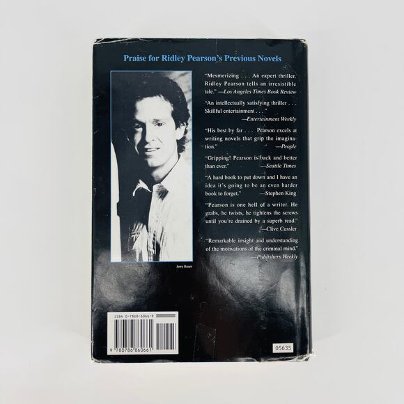 No Witnesses, a hardcover novel / book by Ridley Pearson - Good Used Condition - Picture 7 of 11